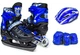 Комплект ролики-коньки с защитой 2in1&nbsp;Scale Sport. Dark blue (размер 29-33) 97811142 - изображение 1