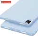 Силиконовый чехол обложка + Pencil Holder BBM1 для iPad Pro 11’’ 2021/2022 Голубой - изображение 8
