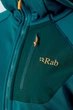 Флисовая кофта Rab Superflux Hoody wmns 8 Темно-бірюзовий - изображение 3