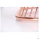 Крісло Roller, rose gold, royal blue 760*690*590 Сталь/Текстиль, колір рожеве золото/синій AMF - зображення 4
