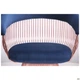 Крісло Roller, rose gold, royal blue 760*690*590 Сталь/Текстиль, колір рожеве золото/синій AMF - зображення 8