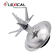 Современный кухонный блендер с кофемолкой 2 в 1 Lexical LBL-1508 600 W мощный с металлическим ножом - изображение 2