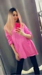 Парик на сетке Lace Wig INNIS № 1BtPink длинный розовый, омбре, 60 см, термостойкое волокно - изображение 6