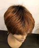 Парик Diamond ANGELA-984YS1B короткий рыжий с эффектом отросших корней - изображение 4