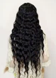 Парик на сетке Lace Wig Gianna № 1B длинный черный мягкий, 80 см, термостойкое волокно - изображение 3