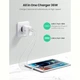 Мережевий зарядний пристрій Ugreen CD170 36W USB + Type-C Charger (White - зображення 4