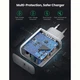 Мережевий зарядний пристрій Ugreen CD170 36W USB + Type-C Charger (White - зображення 7