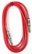 Кабель Deviser PL-D3 Jack 6,3 M - Jack 6,3 M 3м RD - изображение 1