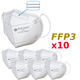 Респиратор Medicalspan пятислойный FFP3 (KN95) 10 шт. - изображение 1