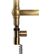 Кран кутовий під ТЕН 1/2"х1/2", бронза, 2шт. - зображення 4