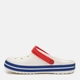 Чоловічі крокси Crocs Jibbitz Crocband 11016-11I-M9/W11 42-43 27 см Білі з блакитним (191448103153) - зображення 3
