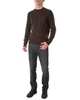 Джемпер чоловічий TRUSSARDI JEANS (52M00519-OF000571-B295/21-22) Коричневий M - изображение 2