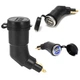 Мото зарядка USB 3.3A Charger для мотоциклів роз'єм BMW DIN Hella з підсвіткою - зображення 1