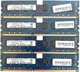Комплект оперативной памяти Hynix DDR3 16Gb (4*4Gb) 1600MHz PC3-12800 2R8 CL11 (HMT351U6EFR8C-PB N0 AA) Б/У - изображение 1
