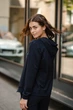 Бомбер жіночий на блискавці 1 WearMe, Маріем темно-синій XS (42) - зображення 3