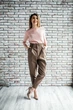 Штани вільні WearMe, Аніта кавовий L (48) - зображення 1
