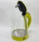 Електричний дисковий скляний чайник Promotech PM-810 green зелений - зображення 5