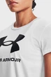 Жіноча біла футболка Live Sportstyle Graphic Under Armour L 1356305-102 - изображение 4
