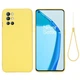 Защитный чехол Deexe Silicone Case для OnePlus 9R - Yellow - изображение 2
