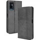 Чохол-книжка Deexe Retro Style для ZTE Blade A71 - Black - зображення 1