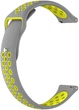 Ремешок Sport для Amazfit GTS 2 Gray Yellow (22658-63) - изображение 2