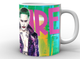 Кружка GeekLand біла Джокер Joker яскравий фон JK.02.005 - зображення 1