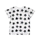 Футболка белая Stars черные MISHKA 1458 Размер 98 - изображение 1