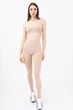Бесшовные леггинсы женские из микрофибры Giulia LEGGINGS 02 L/XL Beige-naturale, Женские лосины бесшовные - изображение 2