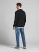 Пуловер мужской Jack & Jones 12137194 S Черный (5713736480644) - изображение 2