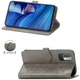 Шкіряний чохол (книжка) Art Case з візитницею для Xiaomi Redmi Note 10 5G / Poco M3 Pro Сірий Без бренду - зображення 4