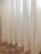 Тюль Лен с декоративным низом Декорин 300х270 см 1 шт Белая с белым рисунком - изображение 7