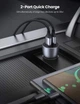 Автомобільний зарядний пристрій Ugreen CD213 36W 2xUSB QC 3.0 3A Car Charger (Dark Blue) (6689298) - изображение 4