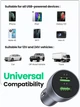 Автомобільний зарядний пристрій Ugreen CD213 36W 2xUSB QC 3.0 3A Car Charger (Dark Blue) (6689298) - изображение 6