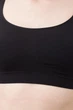 Безшовний топ на широких бретелях Giulia TANK TOP L/XL Black, топ спортивний - зображення 5