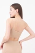 Бесшовный топ на тонких бретелях Giulia CAMI TOP S/M Beige-naturale, женский повседневный топ, из микрофибры - изображение 4