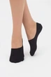 Женские следки Giulia WF1 CLASSIC 36/40 Black-black, низкие, чёрные, женские носки - изображение 2