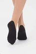 Женские следки Giulia WF1 CLASSIC 36/40 Black-black, низкие, чёрные, женские носки - изображение 3