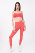 Спортивные бесшовные леггинсы с высокой талией Giulia LEGGINGS ENERGY L/XL Pink-burnt coral, спортивные леггинсы, высокая талия, бесшовные - изображение 5