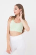 Безшовний топ на широких бретелях Giulia TANK TOP S/M Green-green ash - изображение 1