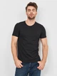 Набор футболок хлопковых длинных мужских 2 шт Levi`s Slim Crewneck Tee (2 Pack) 79541-0001 2XL Черных (5400816578628) - изображение 2
