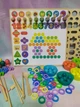 Дерев’яний сортер Wooden Toy Геометрія Монтессорі Класична логіка (2514) - зображення 2