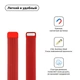 Браслет металлический Armorstandart Milanese Loop для Apple Watch 38mm 40mm Red (ARM54383) - изображение 2