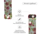 Браслет металевий Armorstandart Milanese Loop для Apple Watch 38mm 40mm Flowers Rose (ARM52961) - зображення 2