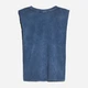 Футболка Zara 1165/651/400 S Синяя с принтом (SZ01165651400025) - изображение 7