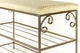 Полиця для взуття металева кована Ferrum Soft Gold, 70х30х45см., взуття, передпокій, гарантія 1 рік - зображення 2