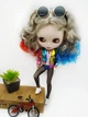 Кукла Blythe TBL Harley Quinn (кукла Блайз Харли Квин) в стильной подарочной упаковке, рост 30 см. (9031) - изображение 2