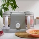 Пароварка-блендер 4 в 1 Beaba Babycook Plus Grey 2200 мл / 400 Вт на 2 чаши с автоотключением и звуковым сигналом - изображение 3