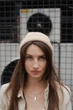 Шапка Бiнi Without Leon 21 Woman Темно Бежева - изображение 3