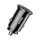 Автомобільний зарядний пристрій Baseus Circular Plastic A+C 30W PPS QC4.0 Quick Car Charger - Black - зображення 4