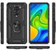 Ударопрочный чехол Serge Ring for Magnet для Xiaomi Redmi Note 9 / Redmi 10X Черный Без бренда - изображение 4
